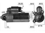 Era 220015A - Oe 1061267 Motorino Di Avviamento, Starter Per Escort V, Escort Vi, Escort Vii, Fiesta Iv, Fiesta V, Fiesta Iii, Focus (Daw, Dbw), Focus (Dnw), Focus (Dfw), Mondeo Ii, Orion Iii (Gal), Transit Tourneo