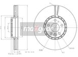 Maxgear 19-2336 - Disco Freno Oe 31277342 Per XC60 (156)
