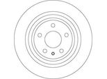 Trw DF6809 - Disco Freno Oe 5202204 Per Mondeo V
