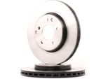 Disco Freno Trw DF4180 Oe A2104212412 Compatibile Con Classe C, Classe Clc, Clk, Classe E, Slk