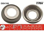 Trw DB4166 - Tamburo Freno Oe 82VB 1126 Aa Per Transit Tourneo
