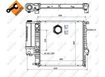 Nrf 50565 - Radiatore Oe 17111719136, Raffreddamento Motore Per Serie 3 (E36)