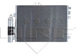 Nrf 35430 - Oe 7700428083 Condensatore Aria Condizionata Con Essiccatore Per Clio Ii, Kangoo (Kc), Kangoo (Fc), Thalia I (Lb), Thalia Ii (Lu)