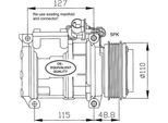 Nrf 32048 - Oe 1385161 Klimakompressor FüR 3Er (E36), Z3 (E36)