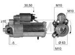 Era 220419A - Motorino Di Avviamento Oe 1427763, Motorino Di Avviamento Per Galaxy (WA6), Mondeo Iv, S-Max (WA6)