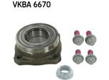 Skf Vkba 6670 - Oe 33 40 6 850 156 Set Di Cuscinetti Ruota Per Serie 5 (F10), Serie 5 Gt (F07), Serie 5 (F11), Serie 6 (F12), Serie 6 (F13), Serie 6 (F06), Serie 7 (F01)