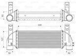 Valeo 818353 - Intercooler Oe 1201168 Per Transit Connect, Tourneo Connect