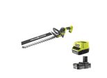 Ryobi RY18HT45A-0 Tagliasiepi 18 V One+ Batteria 45 Cm 22 Mm 1350 Rpm Kit 2,0 Ah