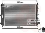 Van Wezel 18002151 - Oe 1664081 Radiatore, Raffreddamento Motore Per Escort V, Escort Vi, Escort Vii, Orion Iii (Gal)
