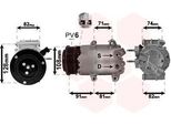 Van Wezel 1800K498 - Compressore Aria Condizionata Oe 1746701 Per Focus Iii, Fiesta Vi, Ecosport, B-Max