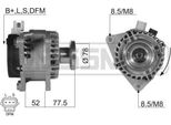Era 210330A - Alternatore Oe 1430779 Per C-Max, Focus C-Max (DM2), Focus Ii