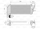 Valeo 818604 - Intercooler Oe 1740034 Per Transit Connect, C-Max, Focus Iii, Grand C-Max, Tourneo Connect
