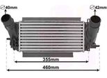 Van Wezel 18014704 - Intercooler Oe 1817170 Per Fiesta Vi