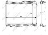 Nrf 59138 - Oe 1778265 Radiatore, Raffreddamento Motore Per Fiesta Vi