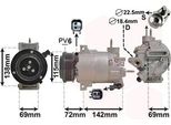 Van Wezel 1801K727 - Compressore Aria Condizionata Oe 1930248 Per Fiesta Vi
