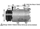 Prasco FDK674 - Compressore Aria Condizionata Oe 1872150 Per Focus Iii