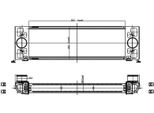 Nrf 309039 - Intercooler Oe 4851182 Per Transit, Transit V363