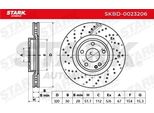 Stark SKBD-0023206 - Oe 246 421 27 12 Disco Freno Per Classe Gla (X156), Cla (X117), Cla (C117), Classe B (W246), Classe A (W176)
