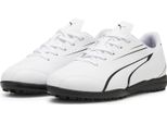 Puma Bambini Scarpe Da Calcio Vitoria Tt Erba Artificiale Bianco Nero Taglia 37