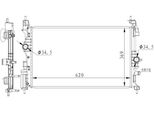 Nrf 59265 - Oe 1300368 Radiatore, Raffreddamento Motore Per Adam, Corsa E (X15)