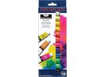 Royal & Langnickel ACRNEON-12 Set Di Colori Acrilici 12 X 12 Ml 12 Pz