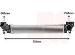 Van Wezel 06014713 - Intercooler Oe 17517617604 Per Serie 2 (F45)