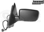 Van Wezel 0648807 Specchietto Esterno Specchietto Laterale Sinistro Per Bmw 3 Compact (E46) Asferico Riscaldato Primerizzato