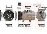 Van Wezel 1800K378 - Compressore Aria Condizionata Oe 1234257 Per Focus C-Max (DM2), Focus Ii, S40 Ii (544), V50 (545)