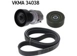 Skf Vkma 34038 - Oe 1004549 Kit Di Ricambio Per Fiesta Iv, Fiesta V, Ka (Rb)