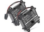 2X Cellonic Batteria F016104898, F016L69176 Compatibile Con Bosch Indego M Plus 700/ 350/400/S Plus 350/S Plus 400/ M 70 Ricambio Da 2500Mah, 18V, Per Utensile Attrezzo Power Tool