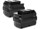 2X Cellonic Batteria DE0240, DE0243, DE0241, DW0240, DE0240-XJ,DW0242 Compatibile Con Dewalt DW004, DW007, DW005, DC222, DC222KA, DC223 Ricambio Da 3Ah, 24V, Per Utensile Attrezzo Power Tool