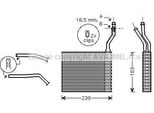 Prasco FDA6364 - Oe 1253187 Scambiatore Di Calore, Riscaldatore Per Focus Ii, C-Max, Focus C-Max (DM2), Kuga I, C30 (533), C70 Ii Cabriolet (542), S40 Ii (544), V50 (545)