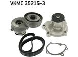 Skf Vkmc 35215-3 - Oe 12 04 641 Pompa Dell'acqua + Cuscinetto Per Meriva (X03), Corsa C (X01), Combo Tour, Combo, Astra G