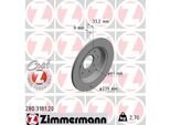 Zimmermann 280.3181.20 - Disco Freno Per Jazz Iii, Jazz Iv (Gk)