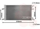 Van Wezel 37005499 Condensatore Climatizzatore Condensatore Climatizzatore Per Opel Insignia Caravan + Essiccatore