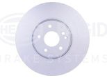 Hella 8DD 355 115-861 - Oe K05135475AC Disco Freno Per Crossfire, Clk (A208), Classe E (W210), Classe E (S210), Slk (R170)