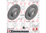 Zimmermann 150.3426.53 - Disco Freno Per Serie 1 (E81), Serie 1 (E87), Serie 3 (E90), Serie 3 (E93), Serie 3 (E92), Serie 3 (E91)