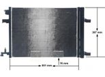 Mahle Ac 636 000S - Klimakondensator Di Primo Equipaggiamento 13267648 Con Trockner Per Cruze (J300), Cruze (J305), Cruze (J308), Orlando (J309), Astra J, Cascada (W13), Zafira B, Zafira Tourer C