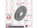 Zimmermann 155.3903.20 - Disco Freno Per Voyager Iv