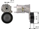 Gates T39117 - Puleggia Tenditore Oe 1540603, Cinghia A V Per Focus Ii, Kuga I, C30 (533), C70 Ii Cabriolet (542), S40 Ii (544), V40 (525, 526), V50 (545)