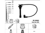 Ngk 8496 - Set Di Cavi Candela Oe 32722 P03 000 Per Accord Iv, Civic V, Civic Vi