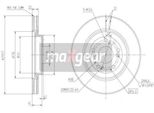 Maxgear 19-2301 - Oe 45251 Smt E00 Disco Freno, Asse Anteriore Per Civic Viii, CR-V Ii (Rd)