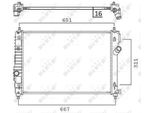 Nrf 58505 - Radiatore Oe 95227749, Raffreddamento Motore Per Aveo (T250, T255)