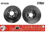 Trw DF4299 - Oe 34 21 6 756 849 Disco Freno Per X5 (E53)