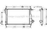 Prasco DW2075 - Radiatore Oe 96477777, Raffreddamento Motore Per Matiz (M200, M250), Spark (M200, M250)