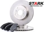 Stark SKBK-1090261 - Bremsscheiben E -BeläGe Oe 94853004 Per Corolla (E10), Corolla (E11), Corolla (E9)