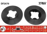 Trw DF2679 - Disco Freno Oe 45251 SN7 E50 Per Accord Iv, Accord V
