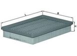 Mahle Lx 1661 - Filtro Aria Oe 04891691AA Per Pt Cruiser (Pt)
