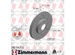 Zimmermann 280.3167.52 - Disco Freno Per Stream (Rn), CR-V Ii (Rd), Civic Vii