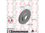 Zimmermann 280.3154.20 - Disco Freno Per Civic V, Civic Vi